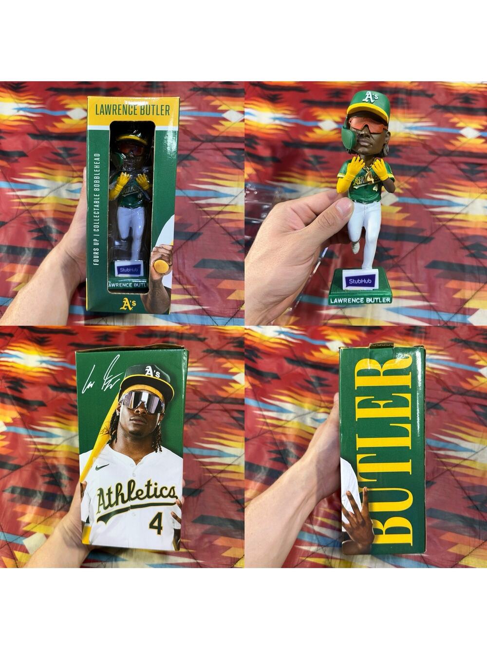 2025 Lawrence Butler Sacramento Bobblehead SGA NEW Oakland A’s Athletics